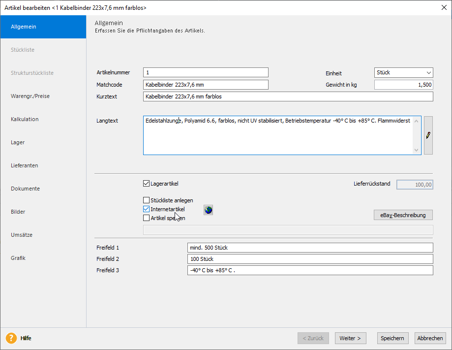 Lexware Warenwirtschaft Artikel Einstellungen Lexware Warenwirtschaft Artikel Einstellungen